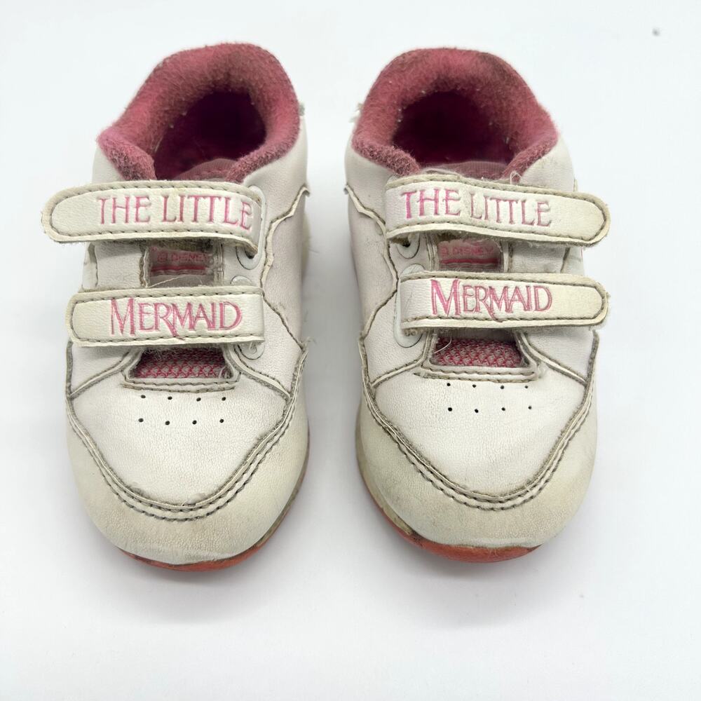 Vintage Little Mermaid Sneakers 90's Ariel Disney Princess Girl Toddler Shoes 3 - Picture 12 of 12